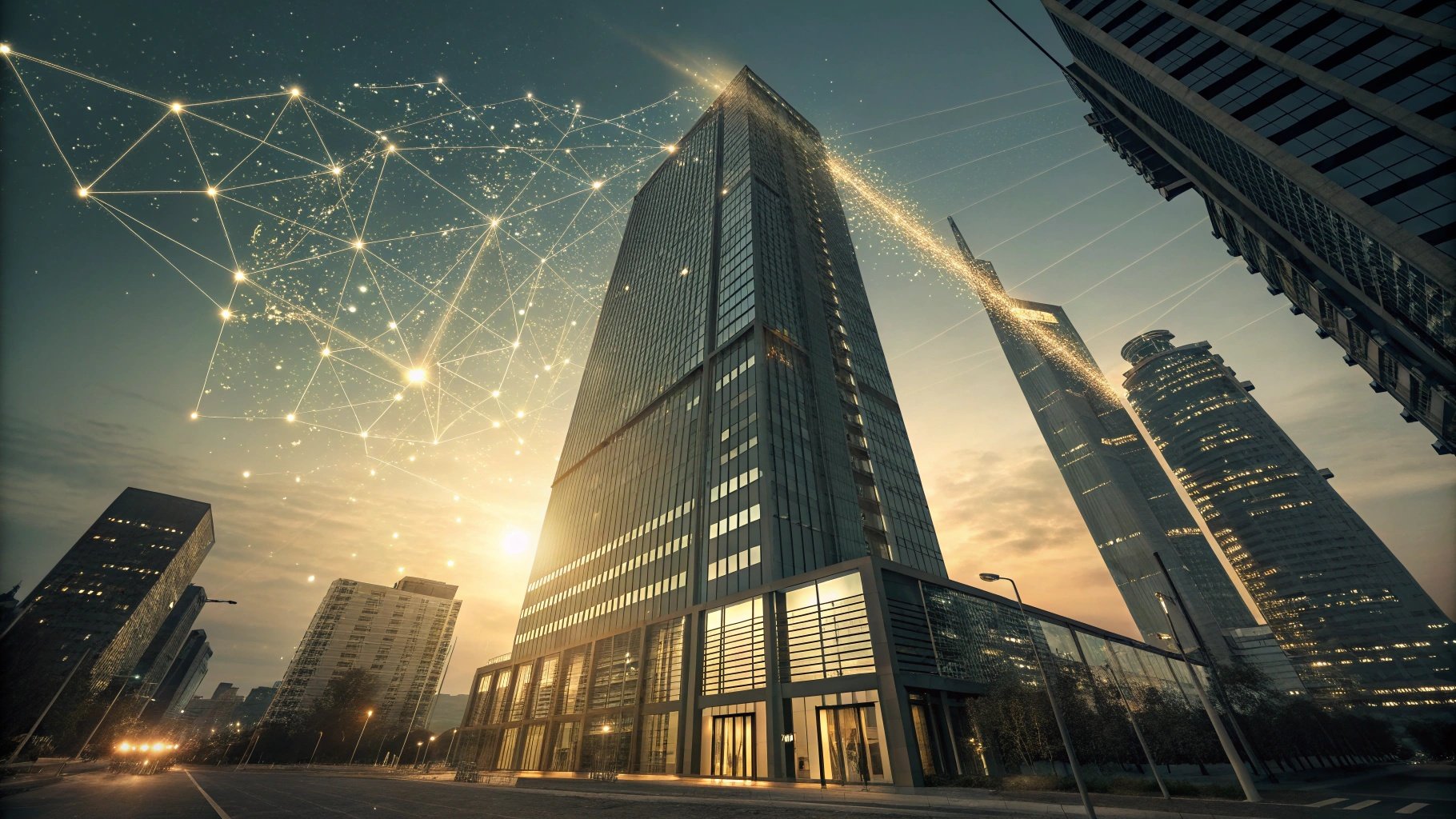 AI IoT Blockchain Digital Tech